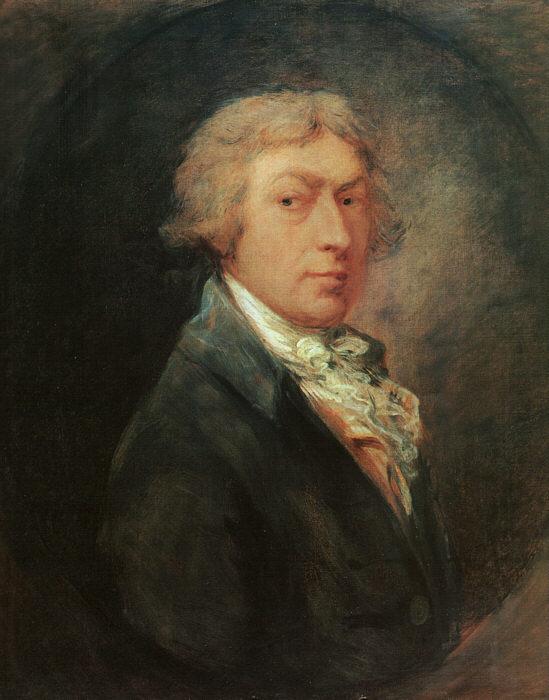 GAINSBOROUGH, Thomas Self-Portrait dfhh France oil painting art
